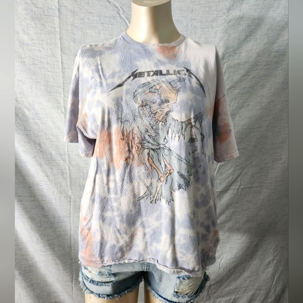 Metallica tie dye